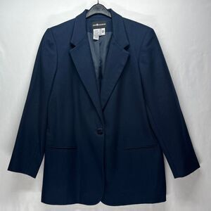 Sag Harbor Navy Wool Blazer